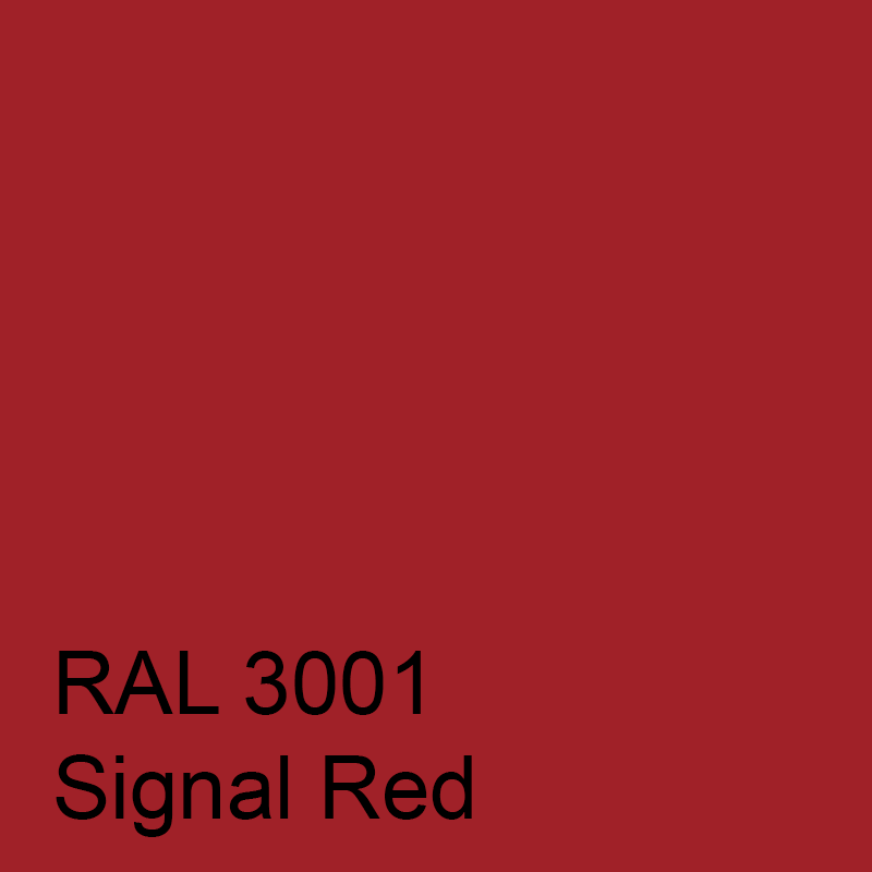 Årligt smeltet Ekstrem RAL 3001 - Signal Red | One Stop Colour Shop
